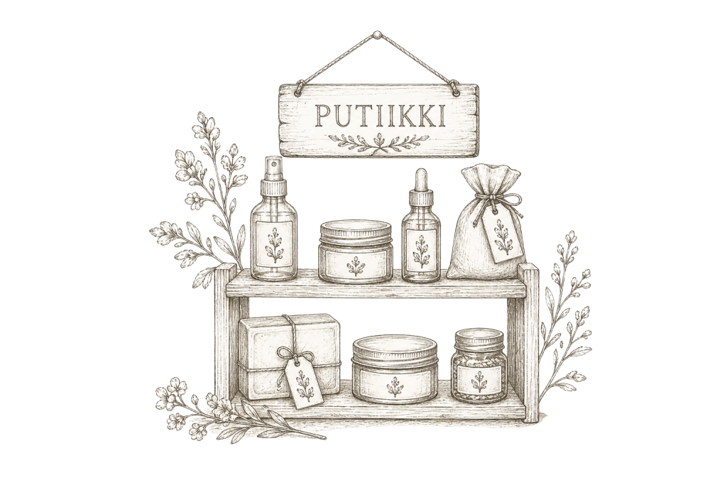 MAGL Icon Putiikki Yhteystiedot Putiikki Ylläsjärvellä Naturprodukter från Lappland Natural Products from Lapland My Arctic Garden Lapland contact